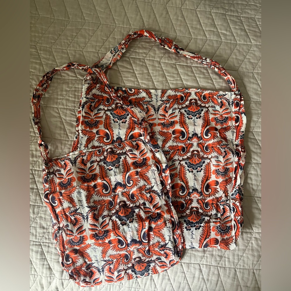 Free People reusable tote bag set